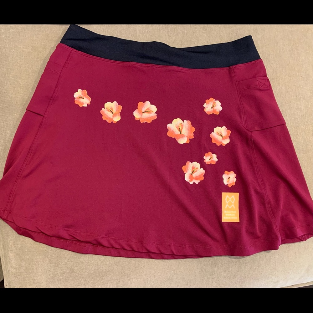 Tennis skirt, for active wear, running errands.